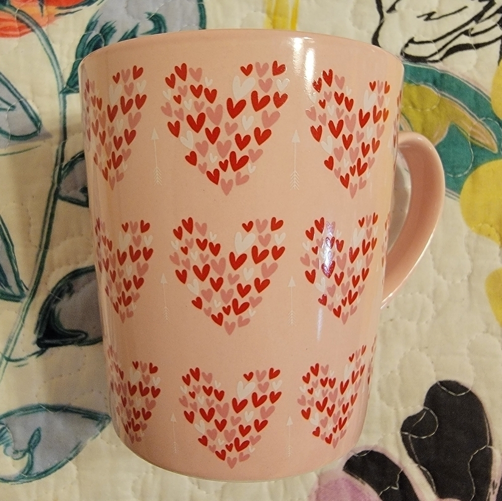 NWT Multi Mini Hearts Mug